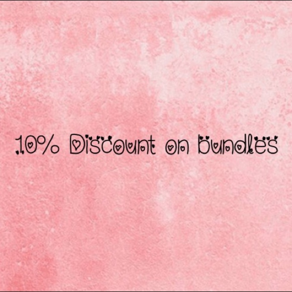 Add your likes to a bundle! 10% off 3 or more 😊